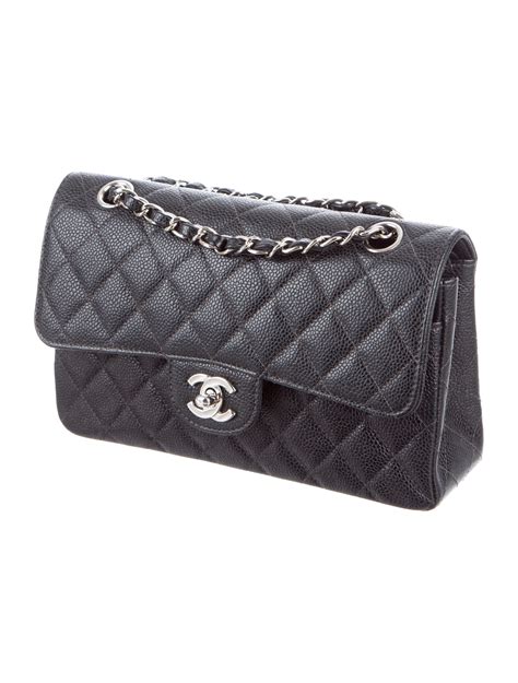 caviar chanel mini flap bag|Small Classic Handbag Grained Calfskin & Gold.